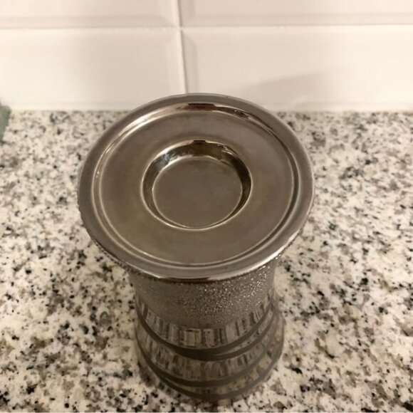 BOWRING Candle Holder Silver Home Accent Decor Accessories - Picture 7 of 9
